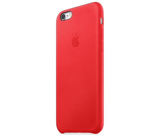 Apple iPhone 6s Leather Case czerwony - 284969 - zdjęcie 7